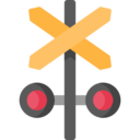 security,transportation,sign,signaling,warning,road sign,train,traffic lights,traffic signal,train track